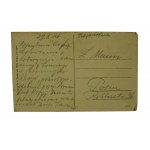 HAYINGEN [Baden Württemberg] Catholic Church, postal circulation, feldpostkarte 29.8.1914.