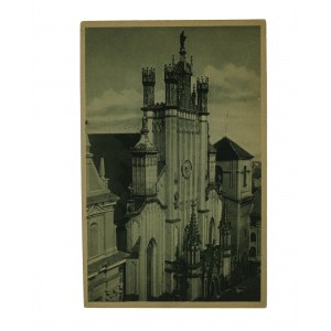 WARSAW St. John's Cathedral , postal circulation 13.VII.1925, Fr. Karpowicz Publishing House, Warsaw