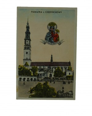 CZĘSTOCHOWA Souvenir from Częstochowa , uncirculated, published by Cz. Nowicki