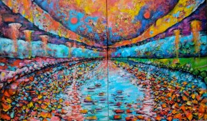Łukasz Jankiewicz, Impresja, wschód słońca wg Monet'a, 2024