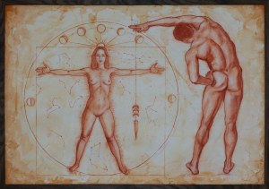 Karolina Obuchowska, Vitruvian Woman, 2024