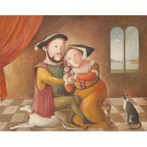 Agnieszka Korczak-Ostrowska, Henry VIII with Lady Anne, 2019