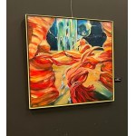 Aleksandra Antonina Wisniewska, DIUNA 110 x 110 cm