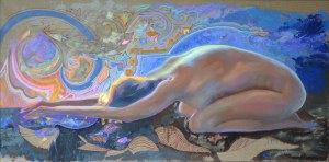Olga Pelipas, Z MIŁOŚCIĄ DO SECESJI, BALASANA, 50 x 100 cm.