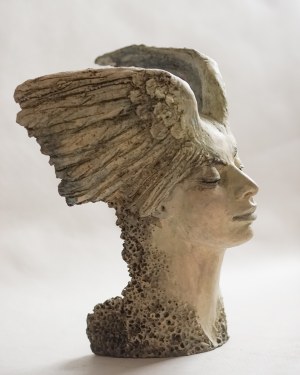 Joanna Bruździńska, UNIESIENIE, 45 x 35 cm