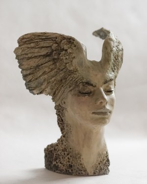 Joanna Bruździńska, UNIESIENIE, 45 x 35 cm