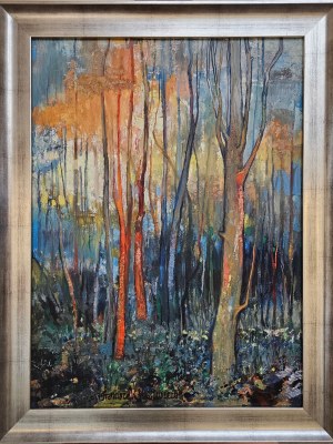 Franciszek Maśluszczak, LAS, 73 x 54 cm