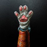 Emil Goose, CAT, 70 x 70 cm