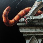Emil Goose, CAT, 70 x 70 cm