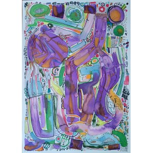 Gregory Manthey, Violet Dreams / 2024