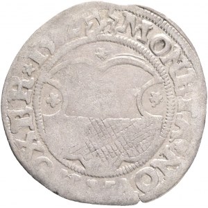 Hörsel Abbot KASPER I. 1 Mariengroschen 1552, Corvey Abbey, R!, MB#31 Corvey#57 Billon Ag.404 1,43g , 24/0,55mm