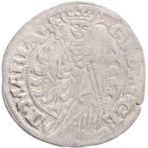 Hörsel Abbot KASPER I. 1 Mariengroschen 1552, Corvey Abbey, R!, MB#31 Corvey#57 Billon Ag.404 1,43g , 24/0,55mm