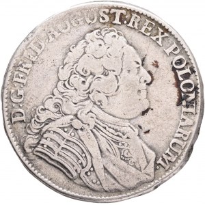 SAXONY FRIEDRICH AUGUST III. 1/3 Thaler 1751, FwoF, KM#A878, C#28 Ag. 7,58g, 30/1,8mm, Dresden