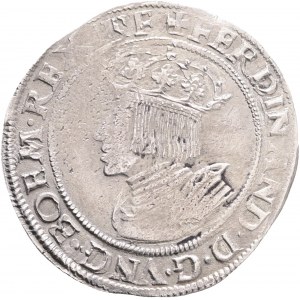 FERDINAND I. 1519-1564 1 Pfunder/ 12 Kreutzer 1530 , Linz Markl#473-498 Ag. 5,67g 27mm, R!