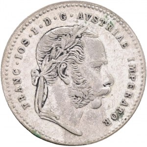 FRANCIS JOSEPH I. 1848-1916 20 Kreutzer 1869, KM#2212, Ag.900, 4,31g 22/1,4mm, Vienna