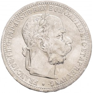 FRANCIS JOSEPH I. 1848-1916 1 Corona 1900 KM#2804 Ag.835 5,00g, 23/1,5mm Wiedeń