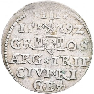 3 Groschen (triple) 1592 SIGISMUND III. Riga