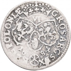 6 groschen 1684 JOHANN III. SOBIESKI Bromberg