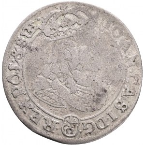 6 grossus 1667 TL B JOHANN CASIMIR Bromberg