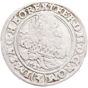 Silesia 3 Kreuzer 1627 HR FERDINAND II. Austria, Breslau (Wroclaw), R!