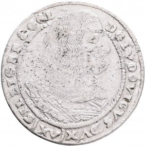 Silesia XV. Kreuzer 1662 LUDWIK IV. Liegnitz - Brieg