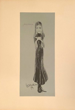 Witold Wojtkiewicz (1879 - 1909), Jadwiga Mrozowska, jako Anastazja