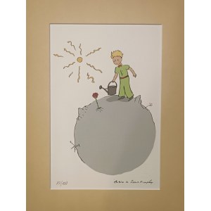 Antoine de Saint-Exupéry (1900 - 1944) The Little Prince Takes Care of His Rose, 2023 - (1943)
