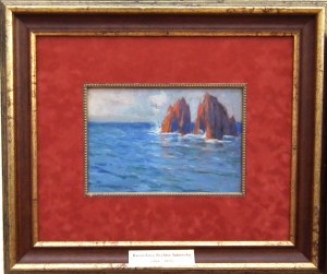 Bronisława Rychter-Janowska (1868 Kraków - 1953 tamże), Pejzaż z Capri, 1904