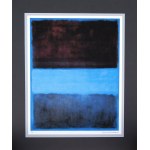 Mark Rothko (1903-1970) Rust & Blue 1953