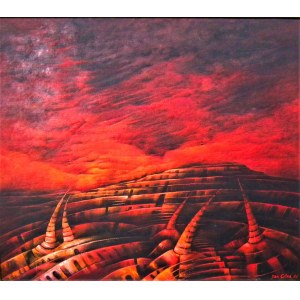 John Mountain (1936-2023),Red Elevation,1986