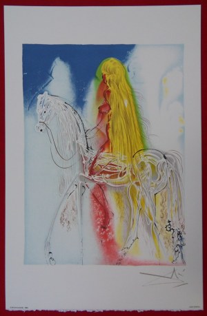 Salvador DALI (1904-1989) Lady Godiva, From the series: Les Chevaux de Dali (Daliinian Horses), 1983.