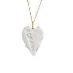 Love yourself necklace, unique, Romana Bielecka