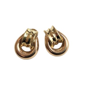 Vintage gold earrings