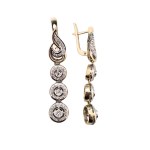 Striking diamond jewelry set (585)