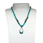 Necklace with turquoise