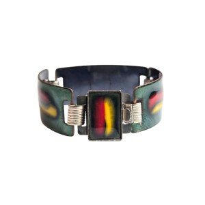 Vintage enamel bracelet
