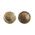 Round clips in ethno style, Elisabeth Riveiro