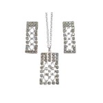 Necklace set with earrings