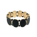 Black and gold bracelet