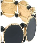 Black and gold bracelet