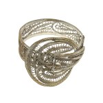 Stiff openwork bracelet