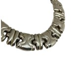 Silver-plated choker