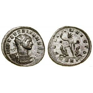Cesarstwo Rzymskie, antoninian bilonowy, 274, Ticinum