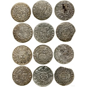 Polska, zestaw 6 x półtorak, 1616, 2 x 1622, 1623, 2 x 1624, Bydgoszcz