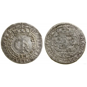 Polska, złotówka (tymf), 1664 AT, Kraków
