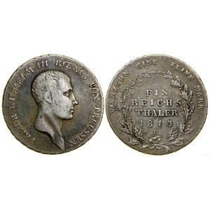 Śląsk, talar, 1813 B, Kłodzko