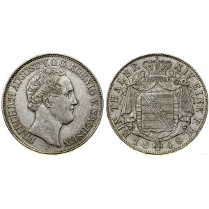 Niemcy, talar, 1848 F, Drezno
