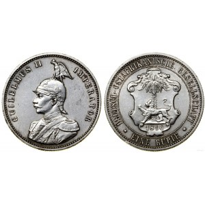 Niemcy, 1 rupia, 1890, Berlin