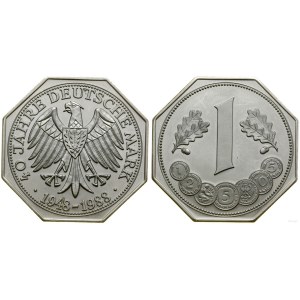 Niemcy, zestaw medali na 40 lat Republiki Federalnej Niemiec, 1988