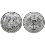 Niemcy, zestaw medali na 40 lat Republiki Federalnej Niemiec, 1988